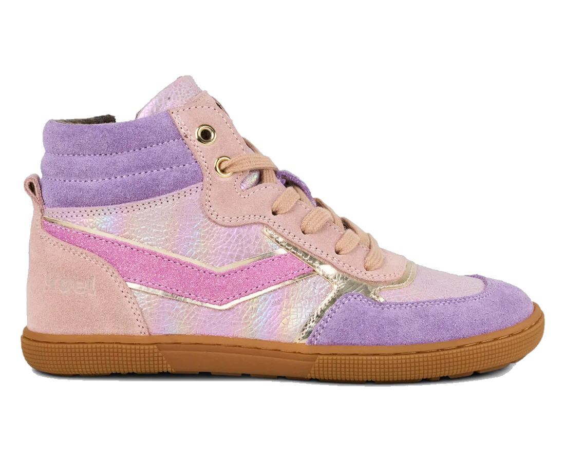 High Top Fantasy in Lilac, Side view