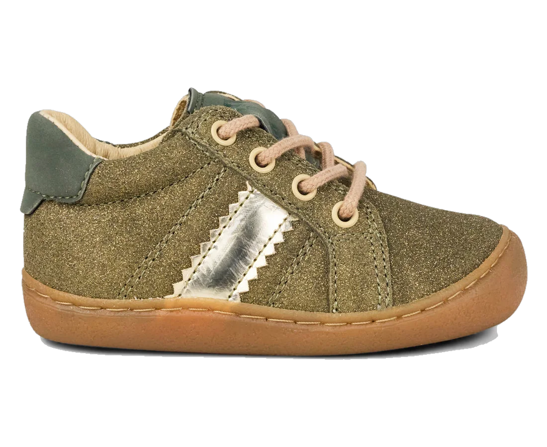 Suede Runner in Sand, Side view